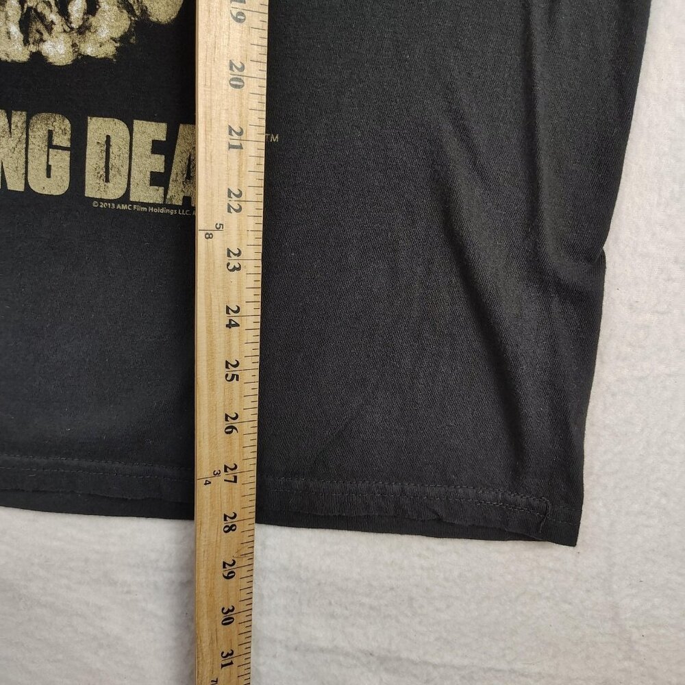 The Walking Dead Sleeveless Tank Mens sz M Black Zombie Skull - Picture 6 of 8